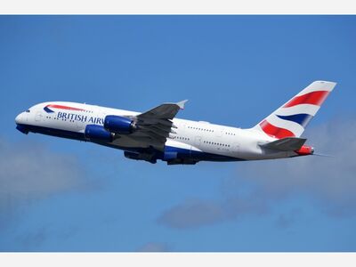 British Airways Inaugural Airbus A380 Service