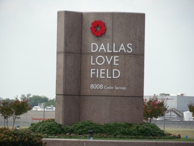 Dallas Love Field November 2022 Passenger Traffic