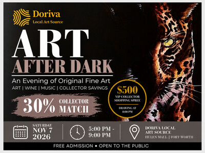 Art After Dark at Doriva Local Art Source